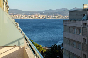 2 bedrooms appartement with sea view furnished terrace and wifi at Cangas